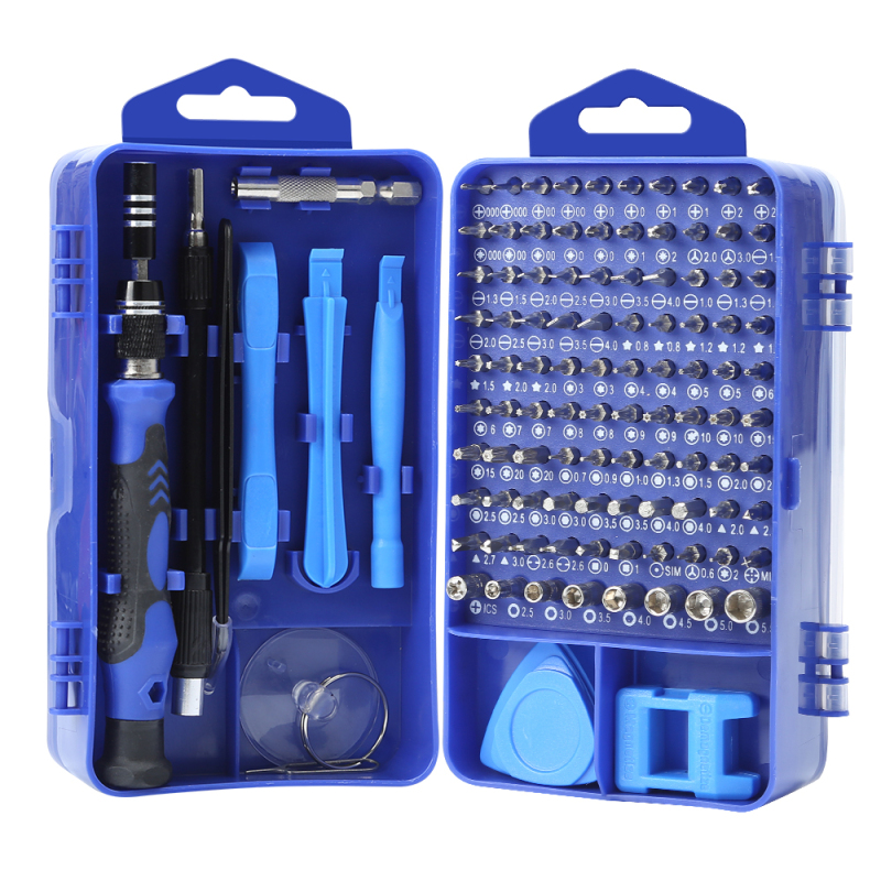 122 in 1 Screwdriver Tool Set Multi Function Tool Kit Bit Screwdriver Set For Cell Phone Camera Laptop PC