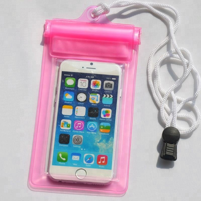 High Quality Custom Clear Outdoor Universal Pvc Waterproof Phone Bag