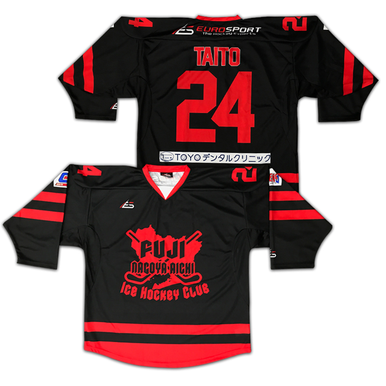 Custom Ice Hockey Shirts Jerseys Sublimated Team Wear Red College Hockey  Jerseys