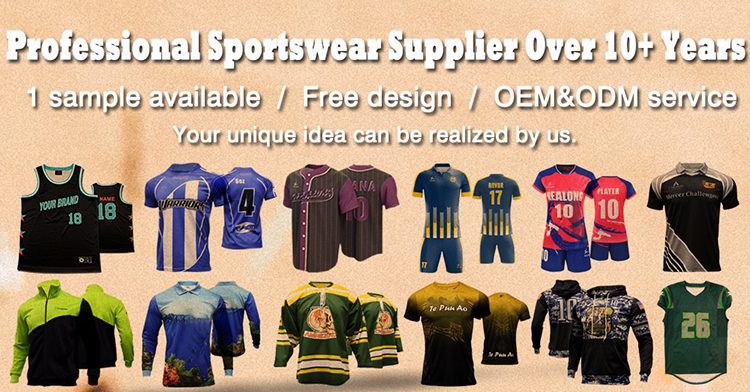 Custom Hockey Uniforms, Sample Design B