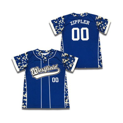 Sublimated 100 Polyester Baseball Jerseys Custom Team Wear&Custom