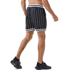 Custom Sublimated Retro Polyester Mesh Basketball Shorts