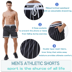 Custom Sublimated Retro Basketball Shorts for Men