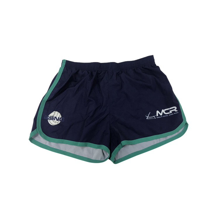 100%Polyester Sublimated Women Running Shorts