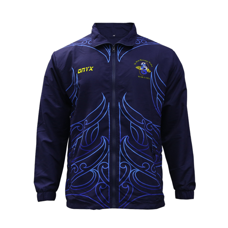 Custom 100%Polyester Sublimation Windbreak Jacket