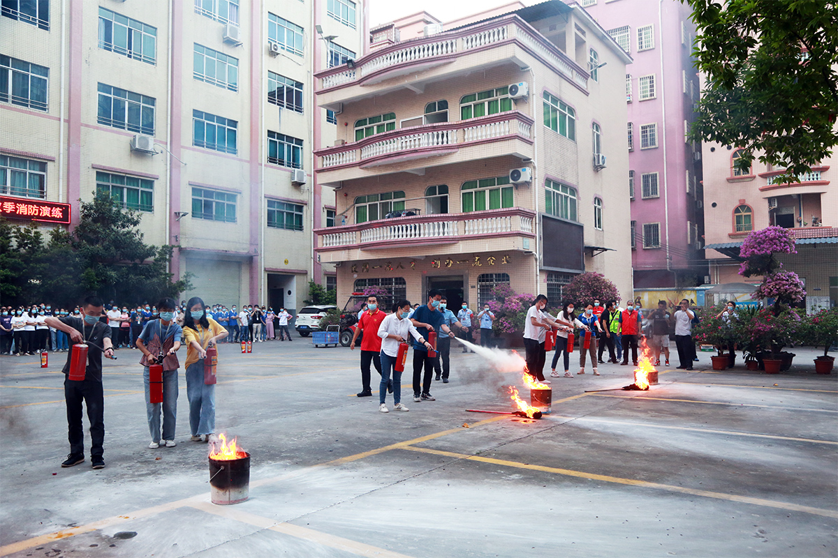 Healong Sportswear Factory Autumn Fire Drill