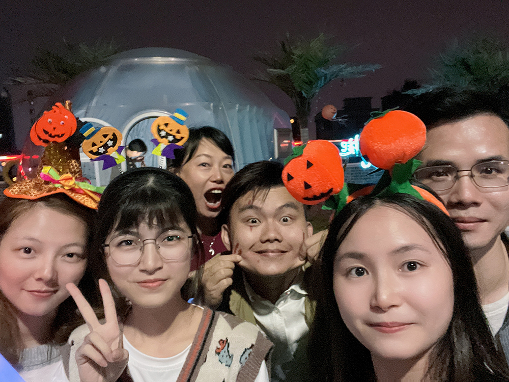 HEALONG Staff Halloween Party on November 1, 2021