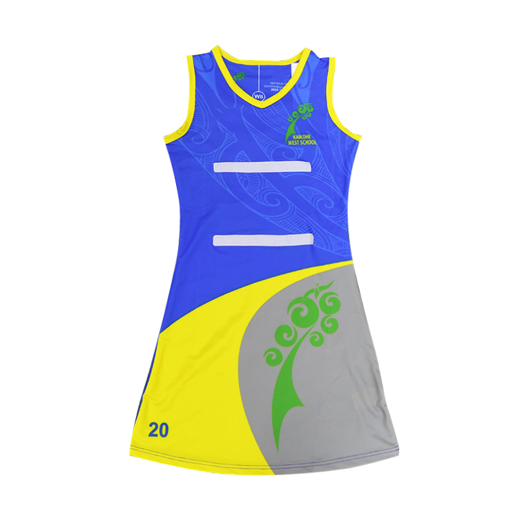 Custom Netball Kit | Sublimated Netball Dresses&Netball Uniform Manufacturer