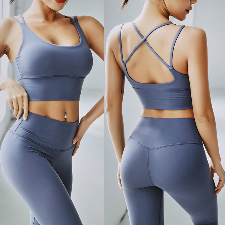 2 Piece Seamless Yoga Set Fitness Women Gym Set Workout Clothes