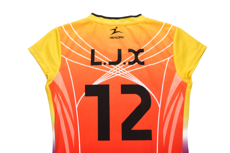 Sublimated Unisex Volleyball Uniform Design