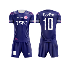 Custom High Quality Football Shirts Sublimated Soccer Uniforms