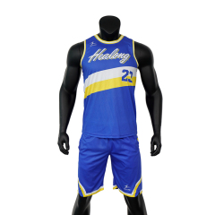 Customizable Full Sublimated Personalised Basketball Uniform Set