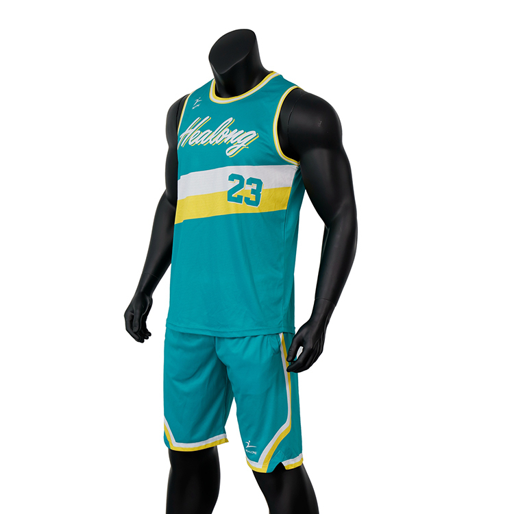 Customizable Full Sublimated Personalised Basketball Uniform Set