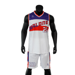 Customizable Full Sublimated Personalised Basketball Uniform Set