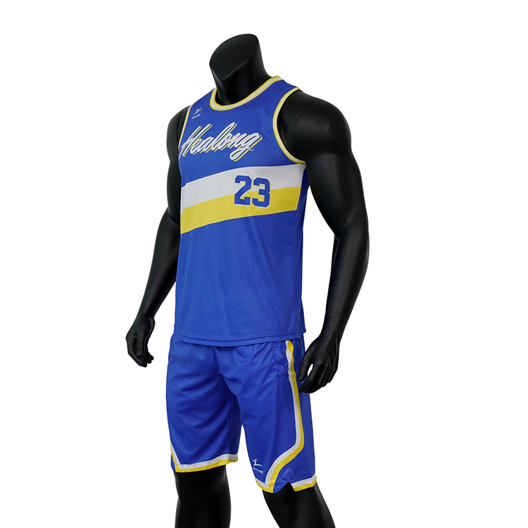 Customizable Full Sublimated Personalised Basketball Uniform Set