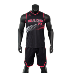 Custom Red Full Sublimated Basketball Set,Personalised Basketball Jersey