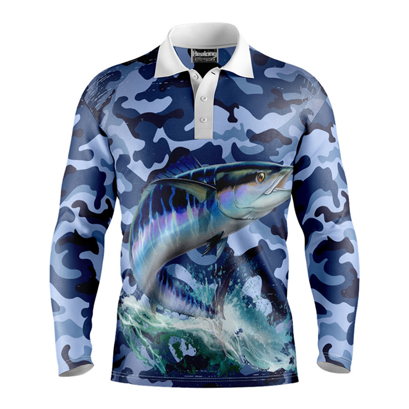 LZCCM SUBLIMATION FISHING OUFIT JERSEY