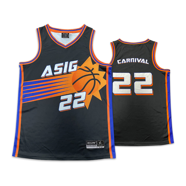 Personalised Basketball Jersey | Sublimated Basketball Uniform
