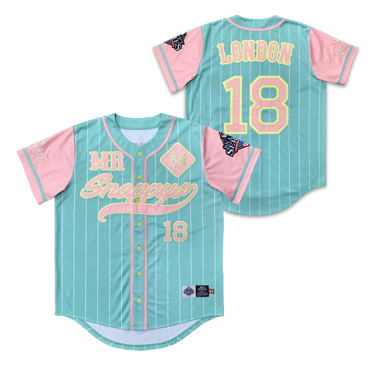 Custom Embroidered/Sublimated Baseball Jersey
