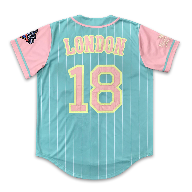 Custom Embroidered Baseball Jersey