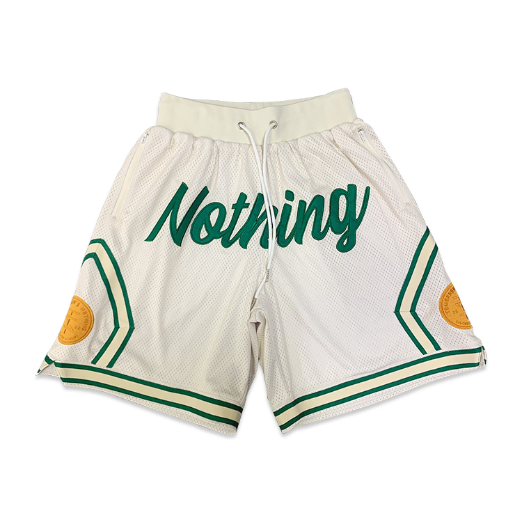 CUSTOM INGLEWOOD BASKETBALL SHORTS GREEN - INGLEWOOD CLOTHING LINE