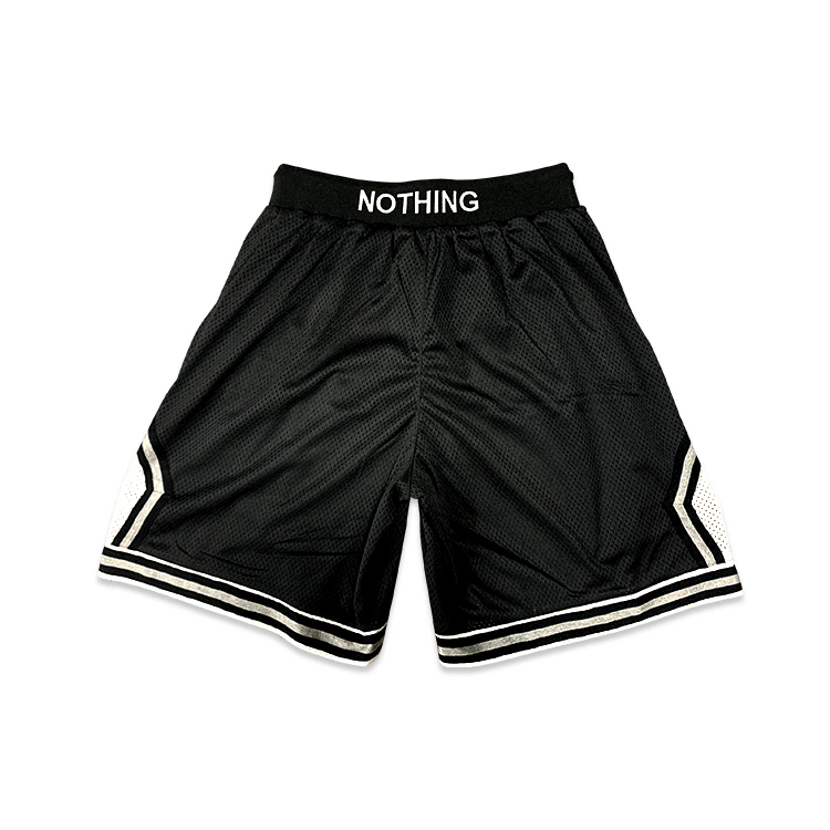 Custom Embroidered Pattern Mesh Basketball Shorts