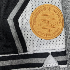 Custom Embroidered Pattern Mesh Basketball Shorts