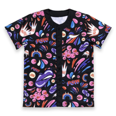 Customizable Embroidered/Sublimated Baseball Jersey