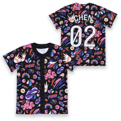 Customizable Embroidered/Sublimated Baseball Jersey