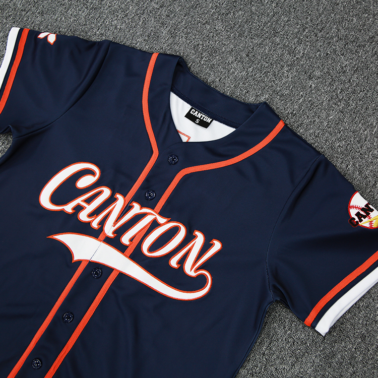 Custom Sublimation Baseball Jerseys Embroidered Logo Wholesale