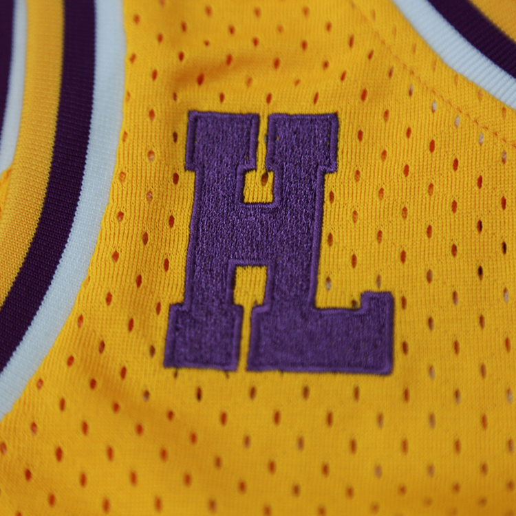 customizable embroidered logo basketball uniform