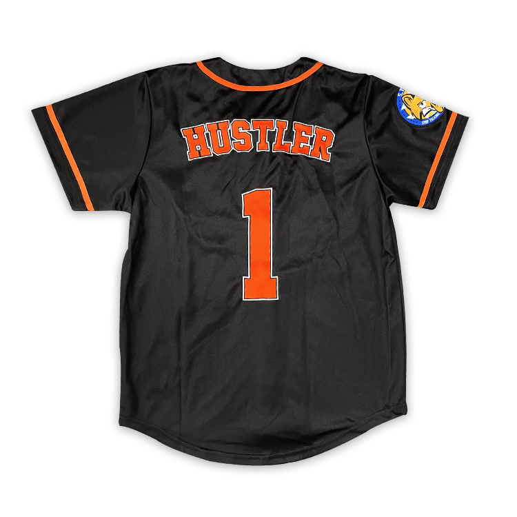 Sublimated Patch Embroidery Baseball Jersey