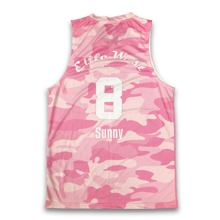 Pink Sublimated Custom Team Basketball Jerseys Shorts | YoungSpeeds Mens