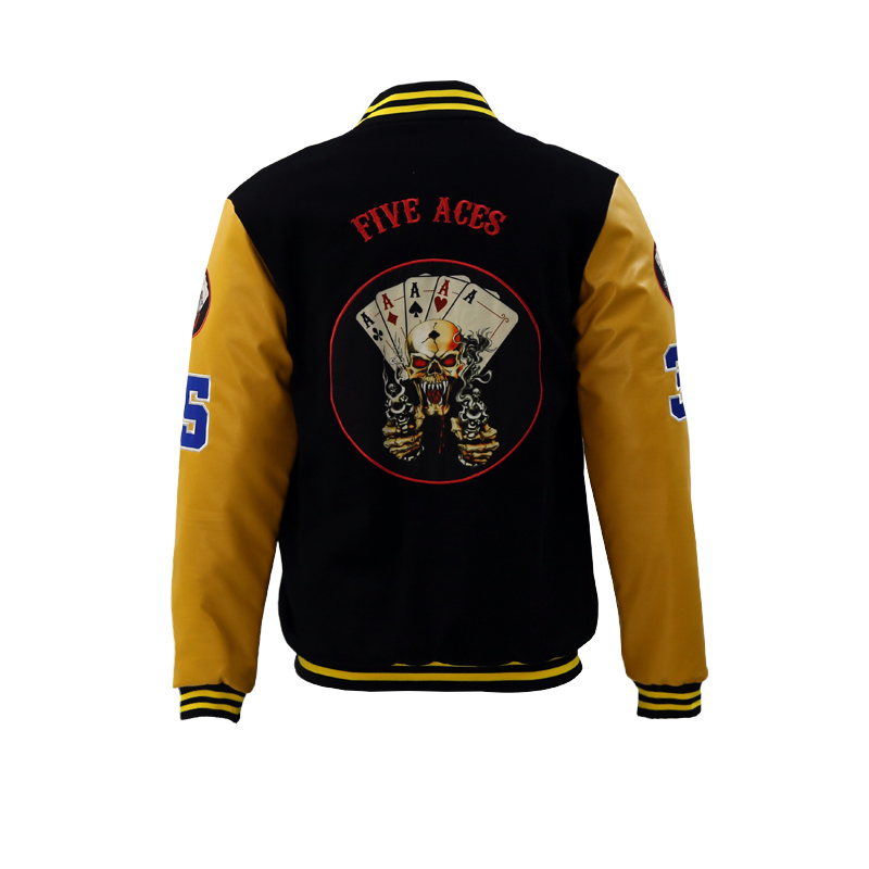 Custom Patch Baseball Jacket Embroidered Baseball Jacket