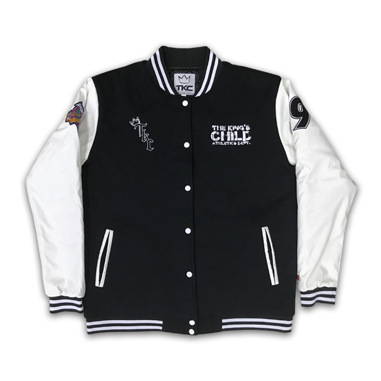 Custom Patch Embroidered Baseball Jacket