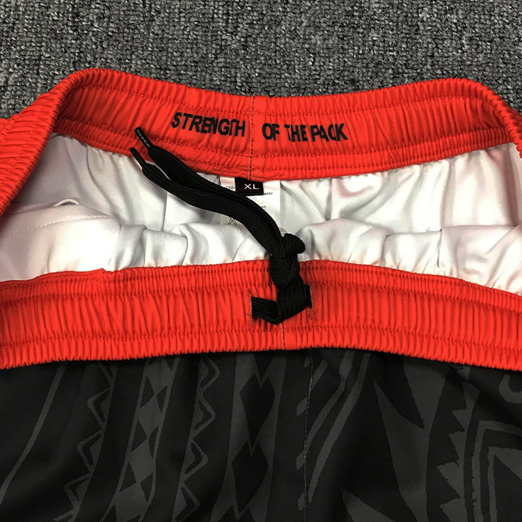 Custom Sublimated Pocket Men Women Rugby Shorts