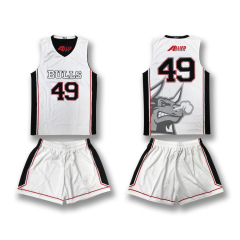Custom Sublimated Reversible Basketball Jersey Set