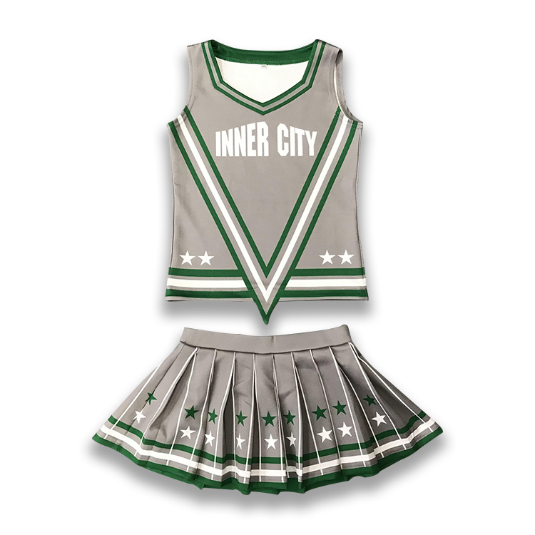 Sublimation Cheer Practice Girls Dance Cheerleading Uniforms