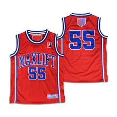 Custom Black Embroidery Basketball Uniform Jersey