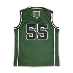 Custom Embroidery Basketball Tops Sublimated Jersey