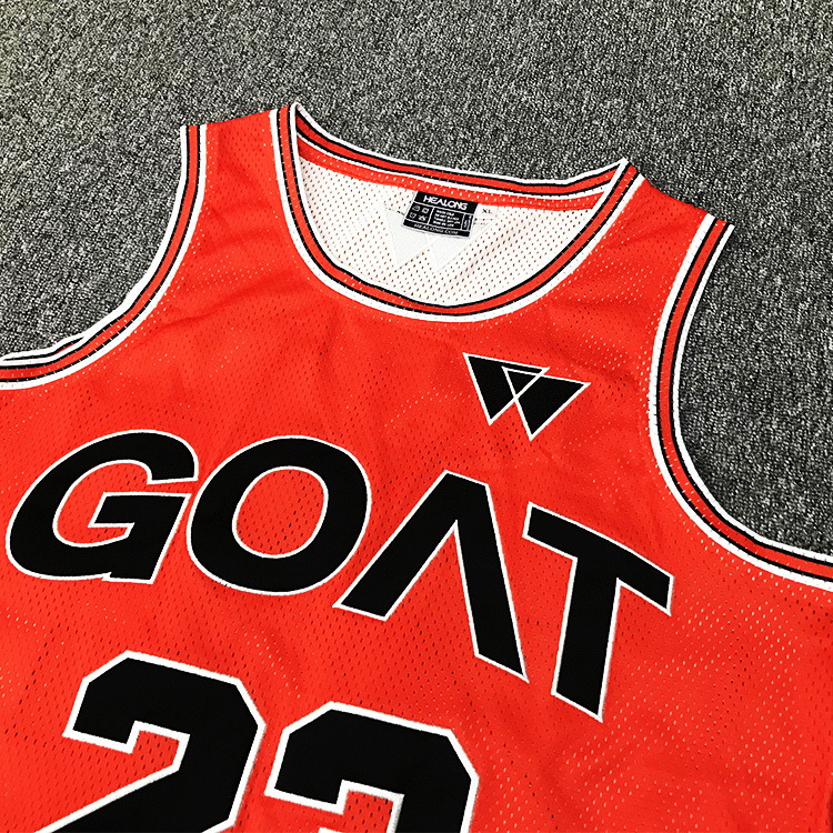 Custom Black Embroidery Basketball Uniform Jersey