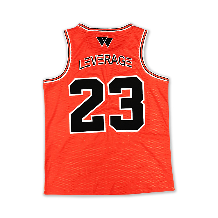 Custom Black Embroidery Basketball Uniform Jersey