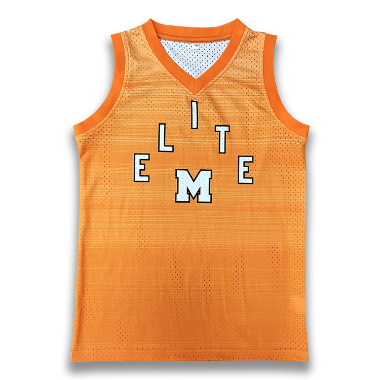 Custom Mesh Sublimated Basketball Jerseys Set