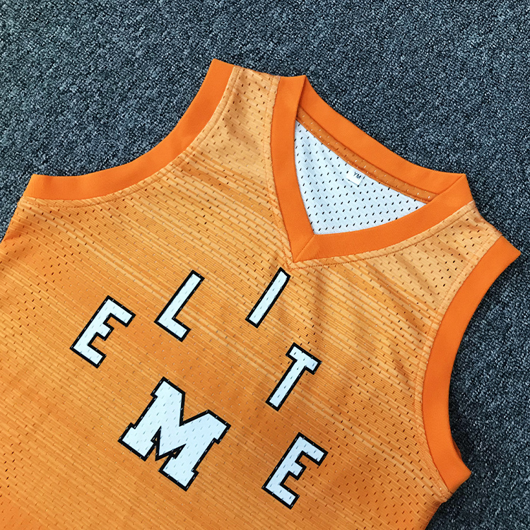 Custom Mesh Sublimated Basketball Jerseys Set