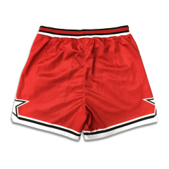 Custom Sublimated Red/Blue/Black/Yellow Active Basketball Street Shorts