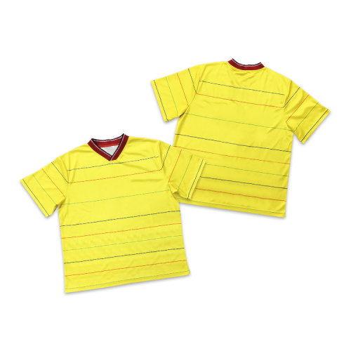 Yellow Soccer Jerseys - Striped Soccer Shirts - Custom Soccer