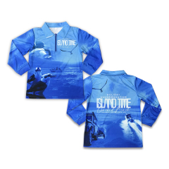 Custom Sleeve Fishing Shirt Sun Protection Fishing Wear