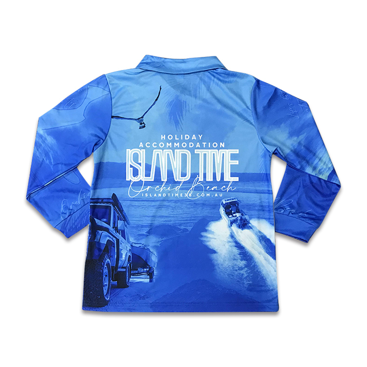 Custom Sleeve Fishing Shirt Sun Protection Fishing Wear