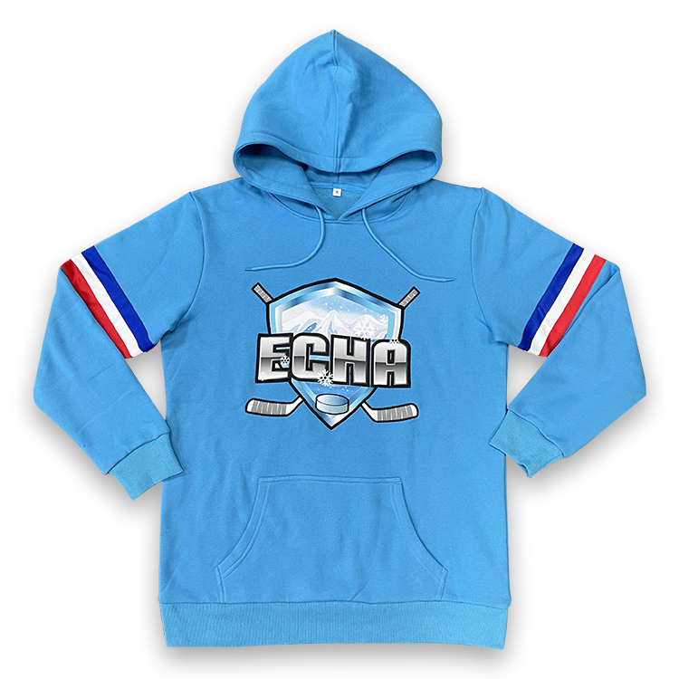 Custom Fashion Design Blue Hoodies