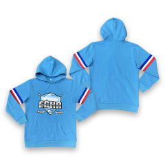 Custom Fashion Design Blue Hoodies